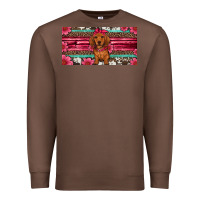 Chestnut dachshund puppy license plate Premium Sweatshirt - Artiststas