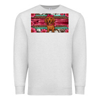 Oatmeal Heather dachshund puppy license plate Premium Sweatshirt - Artiststas