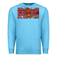 Ocean Blue dachshund puppy license plate Premium Sweatshirt - Artiststas