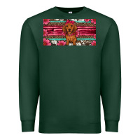 Sports Green dachshund puppy license plate Premium Sweatshirt - Artiststas