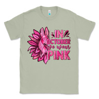 Matcha In October We Wear Pink Sunflower Classic Tee - texasbilliewilder