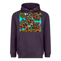 Plum rodeo cowboy tumbler Heavyweight Hoodie - JahusDesignShop