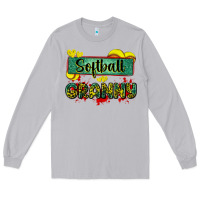 Moon Dust softball granny with leopard Long Sleeve Tee - Zillion Design Studio