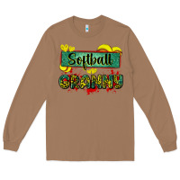 Toasted Coconut softball granny with leopard Long Sleeve Tee - Zillion Design Studio