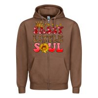 Chestnut sassy little soul Zipper Hoodie - HRA Design Shop