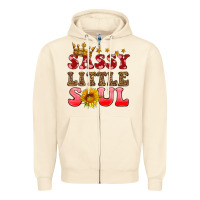 Sandshell sassy little soul Zipper Hoodie - HRA Design Shop