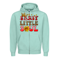Seafoam sassy little soul Zipper Hoodie - HRA Design Shop