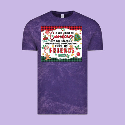 Vintage Tee christmas coworkers