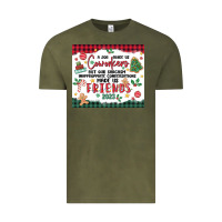 Vintage Olive christmas coworkers Vintage Tee - MaliasSmallBusiness