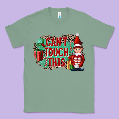 Christmas Can't Touch This Elf Classic Tee Designed By Fadigitalartstudio