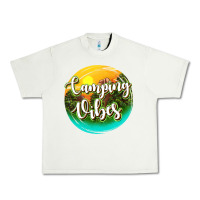 Pistachio camping vibes Urban Heavy Tee - texasbilliewilder