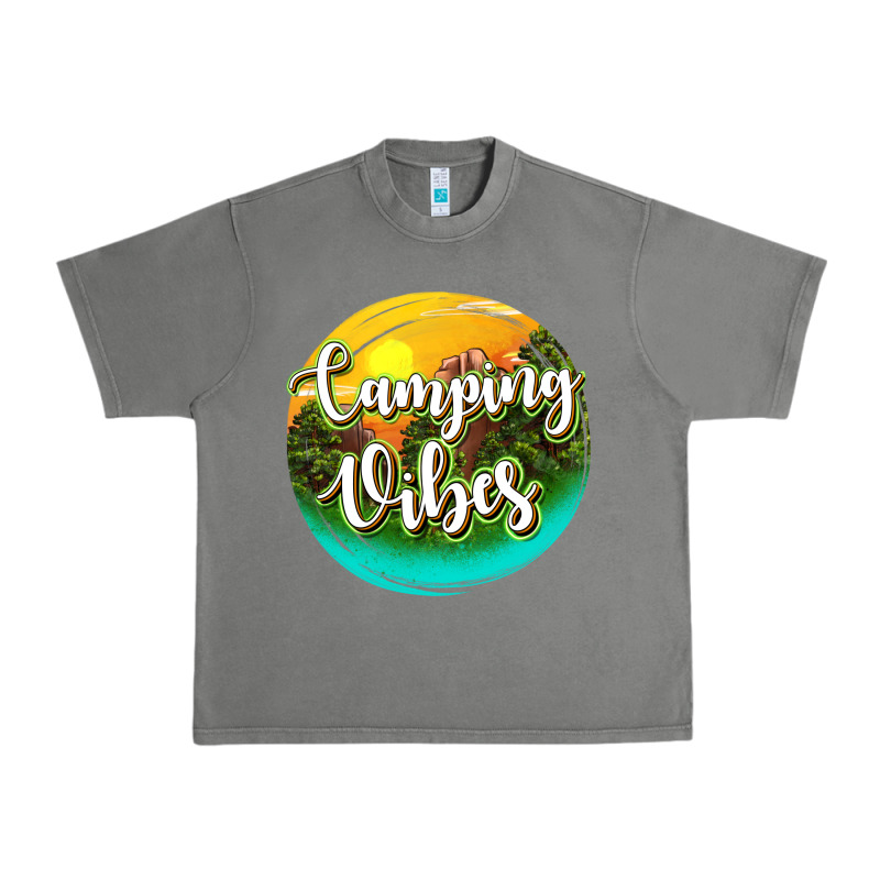 Camping Vibes Urban Heavy Tee by texasbilliewilder | Teevron
