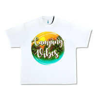 White camping vibes Urban Heavy Tee - texasbilliewilder