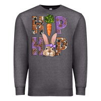 Charcoal Heather Easter hiphop Premium Sweatshirt - AdoDesignShop