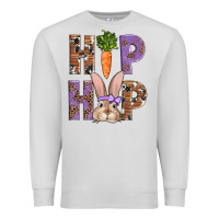 Dove Grey Easter hiphop Premium Sweatshirt - AdoDesignShop