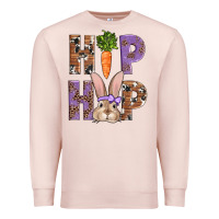 Pale Pink Easter hiphop Premium Sweatshirt - AdoDesignShop
