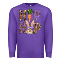 Purple Easter hiphop Premium Sweatshirt - AdoDesignShop