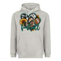Moon Dust football hearts Heavyweight Hoodie - Jasminsmagicworld