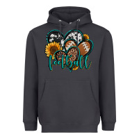 Smoke football hearts Heavyweight Hoodie - Jasminsmagicworld