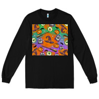 Black halloween Long Sleeve Tee - texasbilliewilder