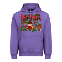 Tulip Mama Elf with Gift Christmas Urban Hoodie - NancyCooperArtShop
