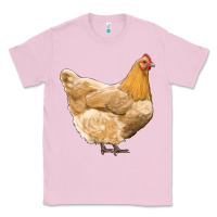 Bubblegum Pink chicken Classic Tee - RanaPortraitStore