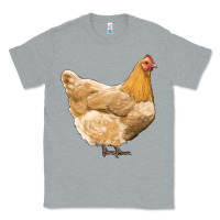 Heather Grey chicken Classic Tee - RanaPortraitStore