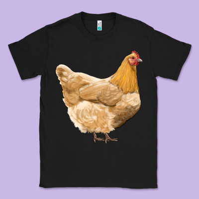 Chicken Classic Tee Designed By Ranaportraitstore