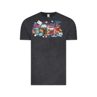 Vintage Black nurse elements coffee cups Vintage Tee - MaliasSmallBusiness