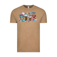 Vintage Coffee nurse elements coffee cups Vintage Tee - MaliasSmallBusiness