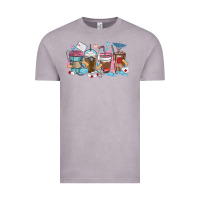 Vintage Zinc nurse elements coffee cups Vintage Tee - MaliasSmallBusiness