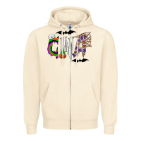 Sandshell Halloween CNA Zipper Hoodie - CowhideDigitalArt