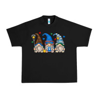 Black lacrosse gnomes Urban Heavy Tee - Zillion Design Studio