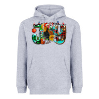 Heather Grey joy with roaster Heavyweight Hoodie - AdoDesignShop