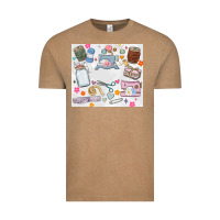 Vintage Coffee sewing Vintage Tee - MaliasSmallBusiness