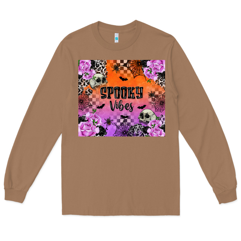 Spooky Vibes Long Sleeve Tee by texasbilliewilder | Teevron