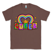Chestnut queer Classic Tee - Zillion Design Studio