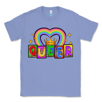 Colony Blue queer Classic Tee - Zillion Design Studio