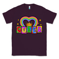 Plum queer Classic Tee - Zillion Design Studio