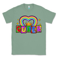 Sage queer Classic Tee - Zillion Design Studio
