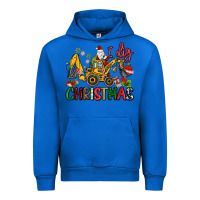 Cobalt I Dig Christmas Urban Hoodie - MaliasSmallBusiness