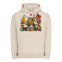 Pigment French Oak I Dig Christmas Urban Hoodie - MaliasSmallBusiness