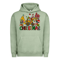 Pigment Oil Green I Dig Christmas Urban Hoodie - MaliasSmallBusiness