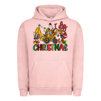 Pigment Salmon I Dig Christmas Urban Hoodie - MaliasSmallBusiness