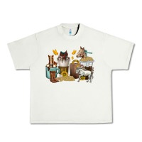Pistachio coffee cups horses Urban Heavy Tee - texasbilliewilder