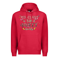 Cardinal my class is full of sweet hearts Premium Hoodie - MaliasSmallBusiness