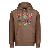 Chestnut my class is full of sweet hearts Premium Hoodie - MaliasSmallBusiness