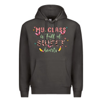 Smoke my class is full of sweet hearts Premium Hoodie - MaliasSmallBusiness