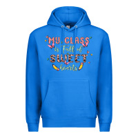 True Royal my class is full of sweet hearts Premium Hoodie - MaliasSmallBusiness