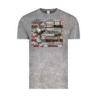 Cloud Rock pray big worry small trust god Vintage Tee - MaliasSmallBusiness